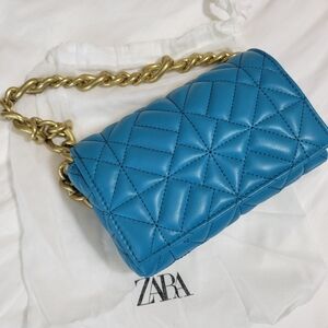 Zara *NWT* Quilted Chain Strap Shoulder Bag